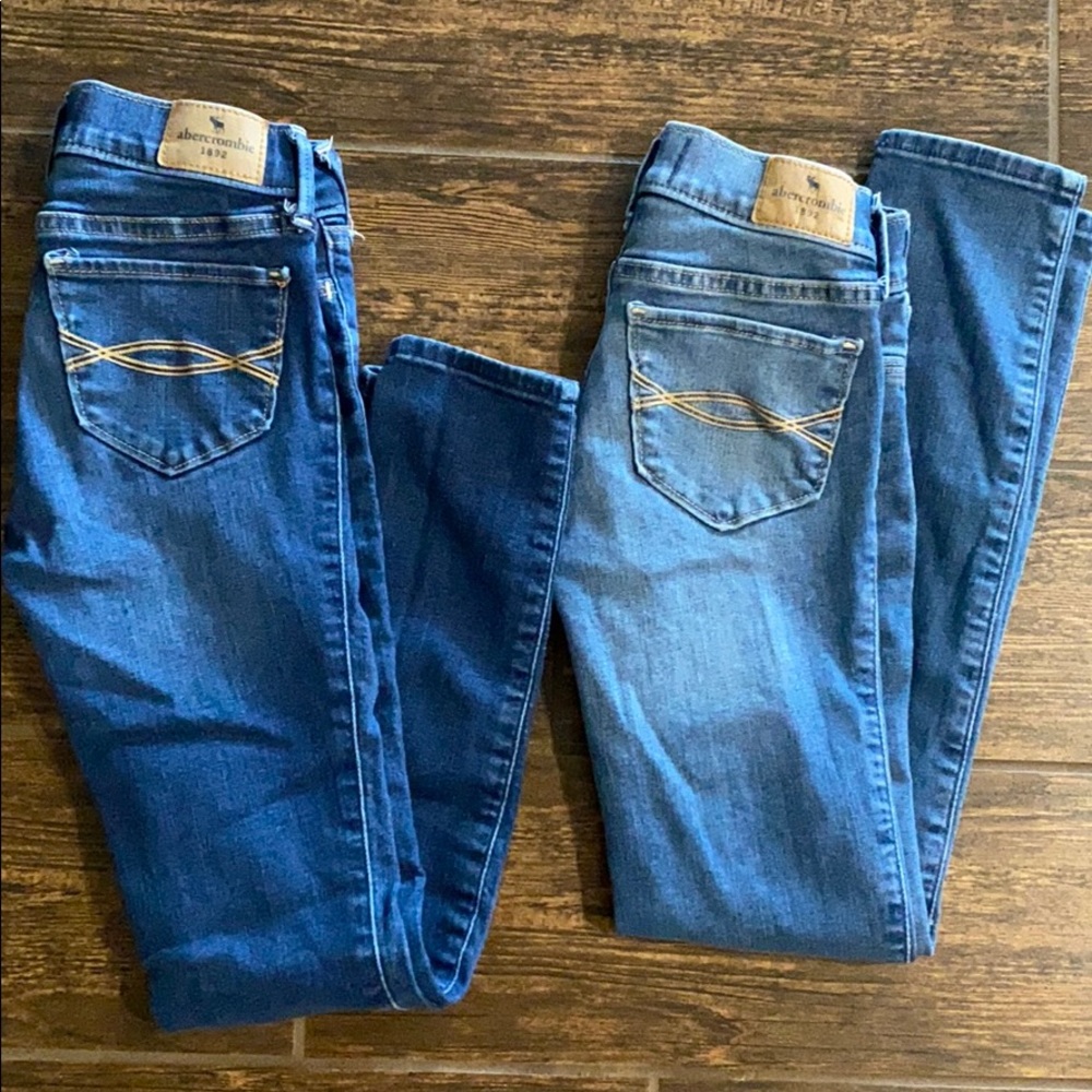 EUC Girls Abercrombie Kids 9/10 slim jeggings